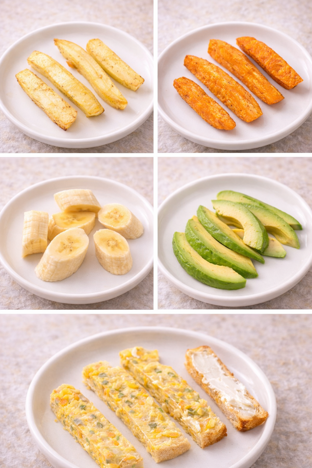 Baby-friendly finger food platter