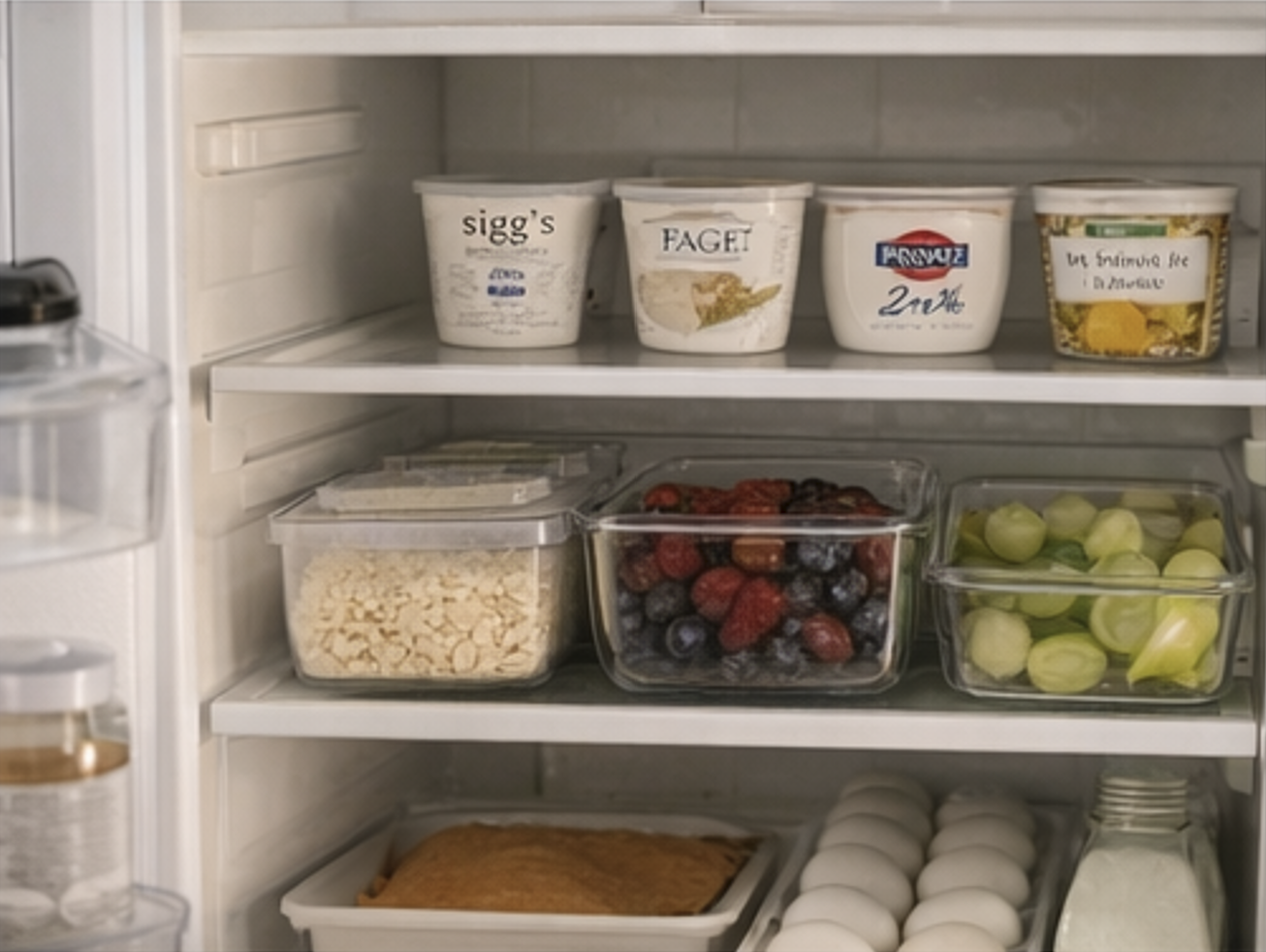 منظمات بالثلاجة على مستوى النظر