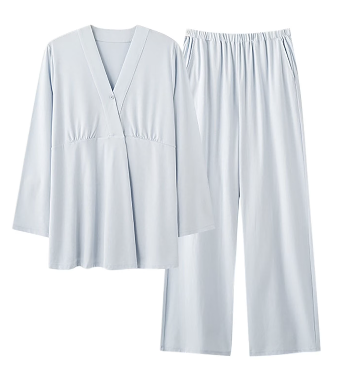 ملابس منزلية قطنية واسعة ومريحة تناسب فترة ما بعد الولادة وتقلل الاحتكاك