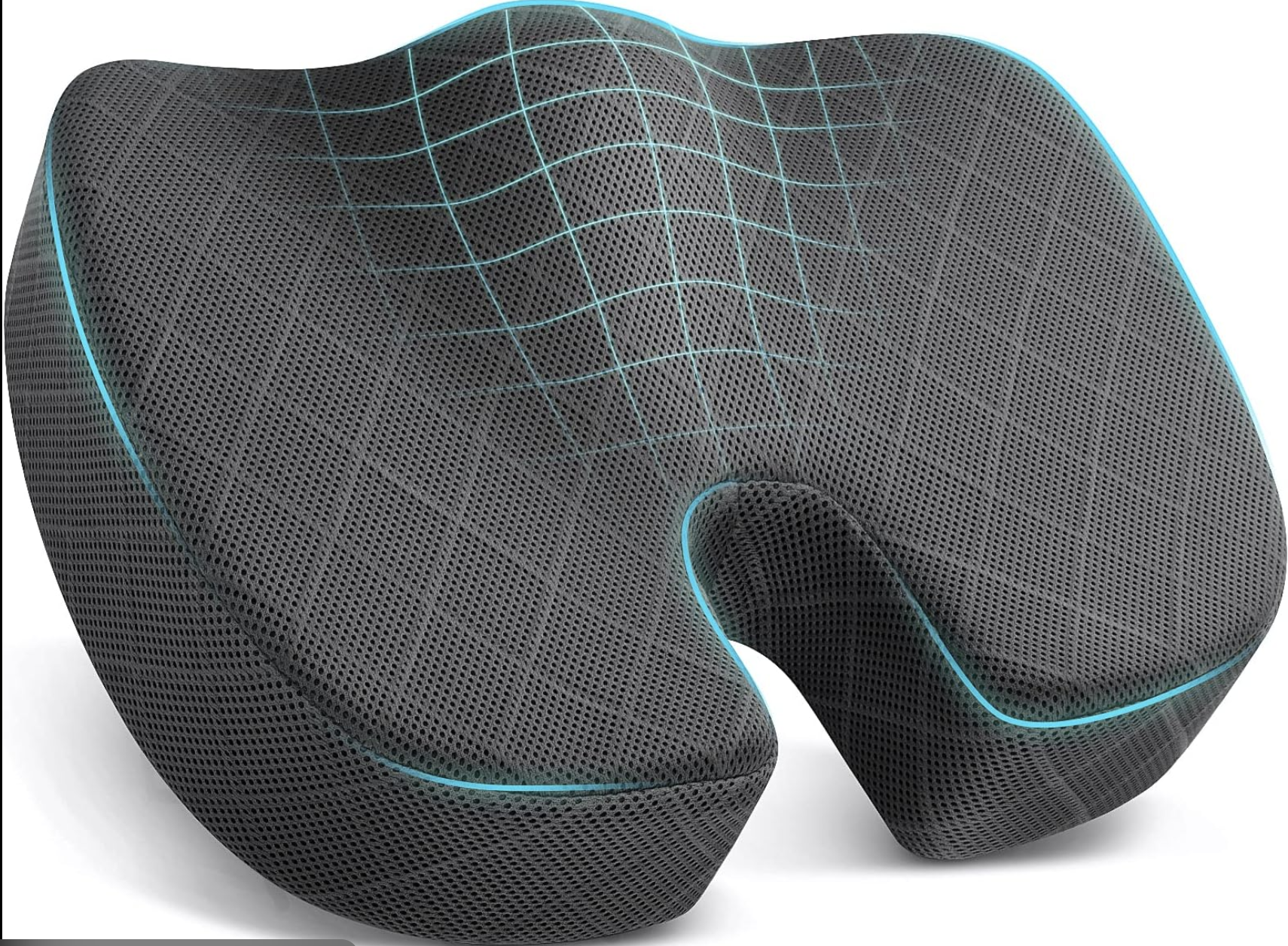 وسادة جلوس حلقية من فوم مريحة للاستخدام على الكرسي خلال فترة التعافي