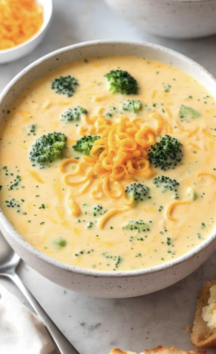 طبق شوربة كريمية سميكة مزينة برشة فلفل أسود وأعشاب خضراء على السطح.